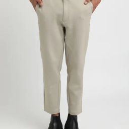 Calvin Klein Beige Cotton Comfort Fit Trackpants-image-67