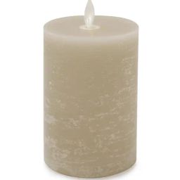 Pure Home and Living Solid Grey Plastic Large LED Candles-image-97