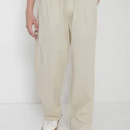 SHOWOFFFF Men Comfort Straight Fit Low-Rise Trousers-picture-37