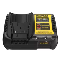 Dewalt Compact Charger 4 Amp 12 V Two Screw Wall Mount, DCB1104-B1-44