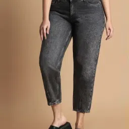 Allen Solly Grey Cotton Mid Rise Jeans-image-26