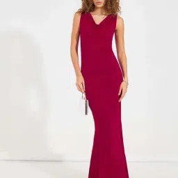 Styli Red Bodycon Dress-image-55