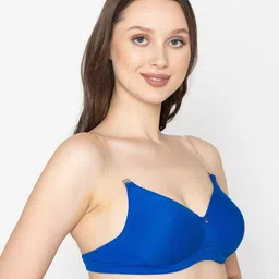 B'ZAR Full Coverage Lightly Padded Backless Bubble Bra With All Day Comfort image 4