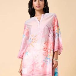 Marigold Lane Pink Regular Fit Printed Tunic-picture-5
