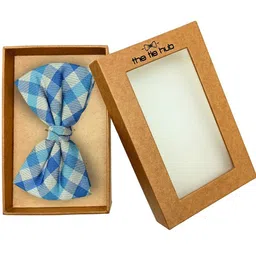 The Tie Hub Men Checked Bow Tie-image-46