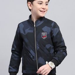 Monte Carlo Boys Camouflage Bomber with Patchwork Jacket-picture-27