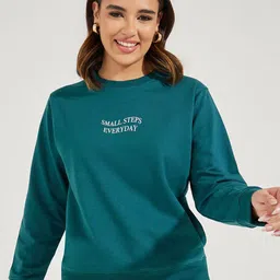 Styli Women Printed Sweatshirt-image-35
