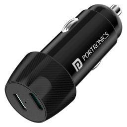 black Car Power 14 portable car charger with QC & PD charging ports 40W-image-73