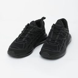 Snitch Men Textured Round Toe Lace Ups Sneakers-picture-26