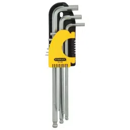 STANLEY Metric Extra Long Ball End Hex Key Set, 94-158 (Set of 9)-36