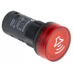 Schneider Electric Harmony XB5 Base Mount 110 V AC/DC Red Flashing, Steady Beacon, XB5KS2G4-73