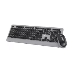 Portronics Key 5 Combo 1500 Dpi Wireless Grey Keyboard & Mouse-56