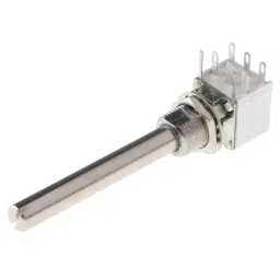 Vishay Panel Mount Rotary Potentiometer 500 mW Power 10 kΩ Pin Terminal, P11A2V0FRSY00T0047 (Pack of 50 Pcs)-image-77