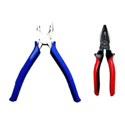 Sky Blue SBE_PLIER_COMBOS_COMBO_224 7.8 inch Stainless Steel Lineman Plier (Pack of 2)-picture-30