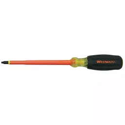 Westward Insulated Square Screwdriver 76.2 mm (3 Inch) Tip Size, 5UFX3-40