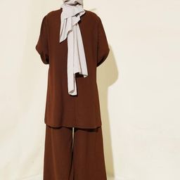 BIGDART Crew Neck Tunic With Palazzo image 3