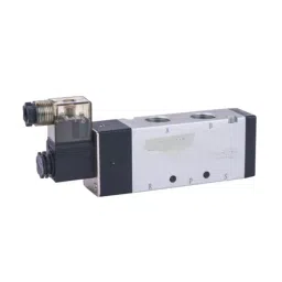 Panacea Technology 12.7 mm (1/2 Inch) 5/3 Way 24 VDC Double Solenoid Valve 4V430-15-14