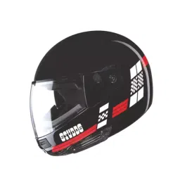 Studds NINJA D1 DECOR Black 570 mm Medium Full Face Flip-up Helmet, D1 REFLECTIVE-46