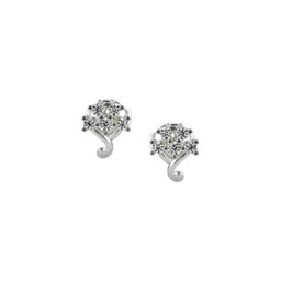 VALANOVA 14K White Gold Certified 0.20Ct Lab Grown Diamond Earrings-image-77