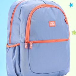 Smiggle Neon Splice Slate BackpackBlue- Height 16.5 Inches-image-61