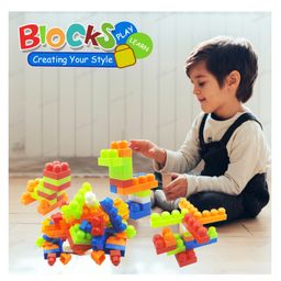 Kidsden Train Engine DIY 60+ Building Blocks  - Multicolor image 3