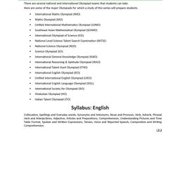 oswaal books Oswaal BooksOne for All Olympiads Workbook Class 6 English For 2025 Exam image 3