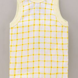Cucumber Cotton Sleeveless Vests Pack of 3 (Color & Print May Vary) image 5
