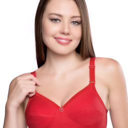 Trylo Women Full Coverage Non Padded Non-Wired Cotton Everyday Bra-image-60