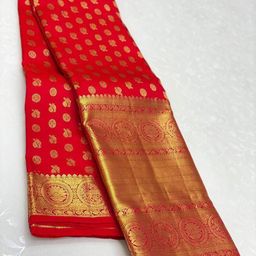 Visit Wear Woven Design Zari Pure Silk Banarasi Saree-image-3