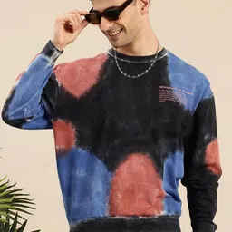 Mast & Harbour Pure Cotton Dyed Pullover Sweatshirt-picture-41