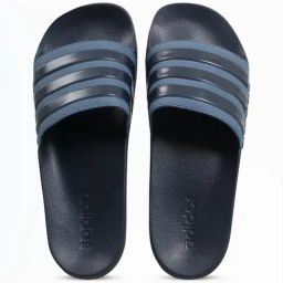 Adidas Men's ADILETTE SHOWER Blue Slides-3