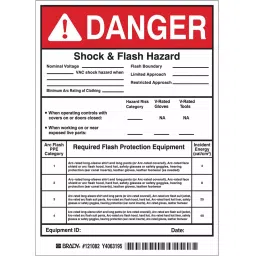 BRADY Permanent Adhesive Label 7 inch Height 5 inch Width Vinyl, 5RB64 (Pack of 5 Pcs)-image-44