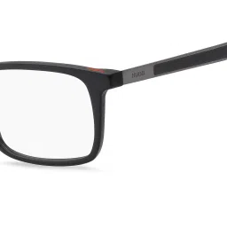 HUGO Black Rectangular Eye Frames for Men image 4