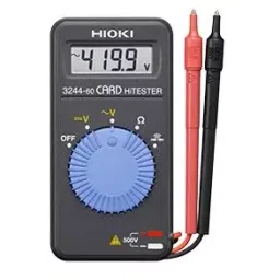 Hioki 4.199 V to 500 V Pocket al Multimeter-3244-60-41