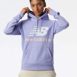 New Balance Purple Cotton Printed Sports Hoodie-image-38