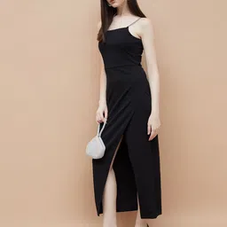CODE by Lifestyle Square Neck Sleeveless Maxi Dress-image-10