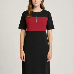 LULU & SKY Colourblocked Sheath Dress-picture-28