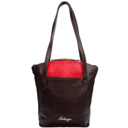Hidesign Ecom Brown Solid Medium Tote Handbag-19