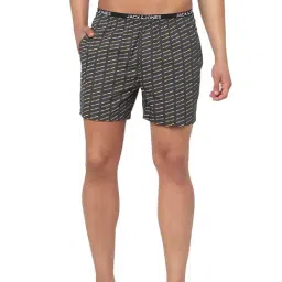 Jack & Jones Dark Grey graphic Boxers-image-10