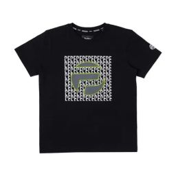 Pepe Jeans Kids Black Graphic T-Shirt-image-66