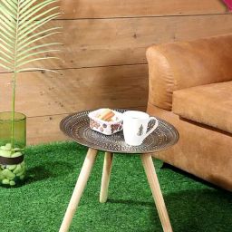 HOSTA HOMES Multicolor PVC Multipurpose Detachable Table-image-31