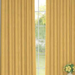 GM Printed Beige Polyester 7 ft Eyelet Ring Top Darkening Door Curtain - Set of 1 PC-image-57