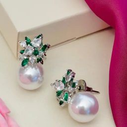 Abdesigns Silver Minimal Stud Earrings-image-15