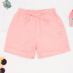 Akkriti by Pantaloons Girls Peach Shorts-image-51