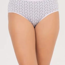 Clovia Purple Cotton Printed Panties-11