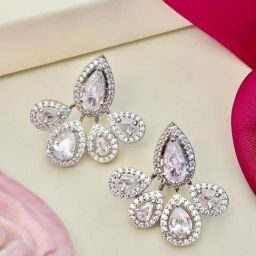 Abdesigns Silver Minimal Stud Earrings-12