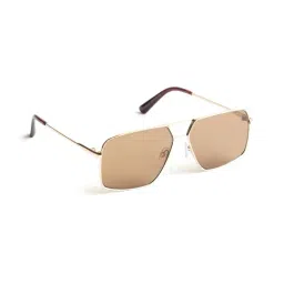 Opium Brown UV Protection Aviator Sunglasses for Men-picture-27