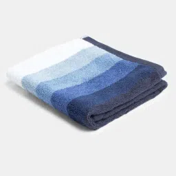 Jockey Essentials Navy Cotton Terry Ultrasoft Hand Towel - Set of 2-image-54