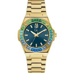 GC Women Embellished Dial & Stainless Steel Straps Analogue Watch Z34007L7MF-57
