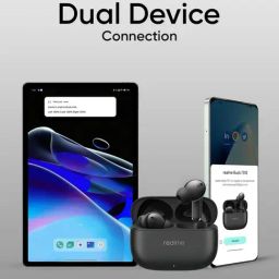 Realme Buds T310 True Wireless In-Ear Earbuds with 46Db Hybrid Anc| 360° Spatial Audio image 3